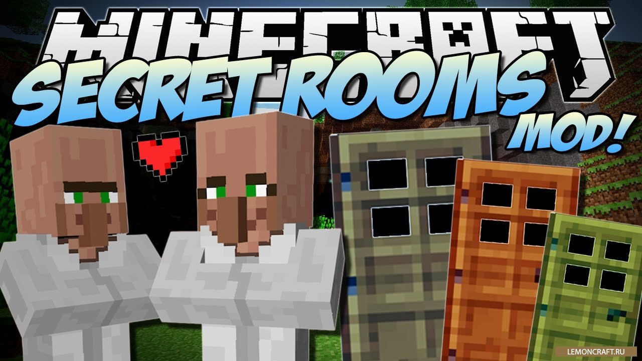 Мод на секреты Secret Rooms [1.16.5] [1.14.4] [1.12.2] [1.7.10]